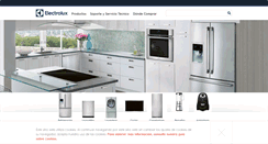 Desktop Screenshot of electrolux.com.mx