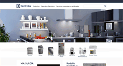 Desktop Screenshot of electrolux.cl