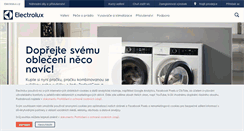 Desktop Screenshot of electrolux.cz